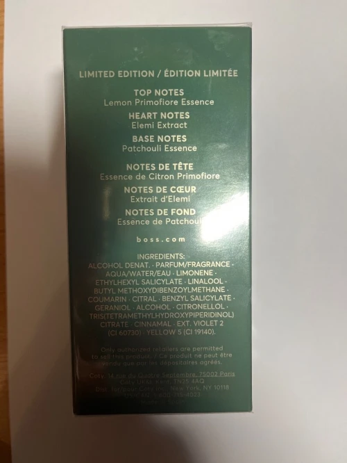 parfum HUGO BOSS BOTTLED BOLD CITRUS