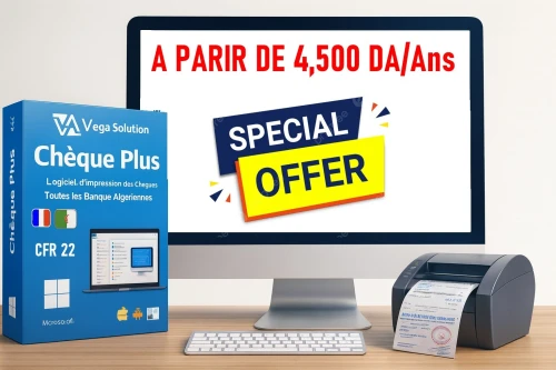 Logiciel d'impression sur Chéque