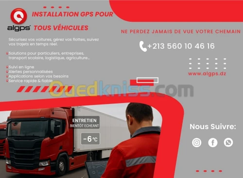 ALGPS  Installation GPS, Géolocalisation & Gestion de Flotte