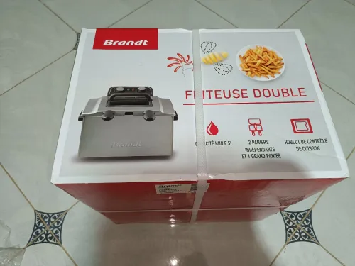 Friteuse double cuve brandt