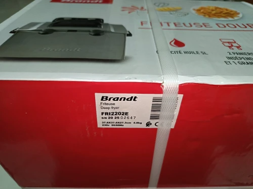 Friteuse double cuve brandt