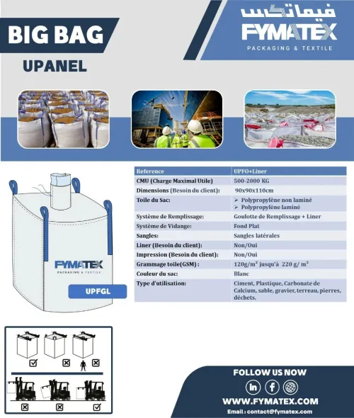 Production De Big Bag UPANEL
