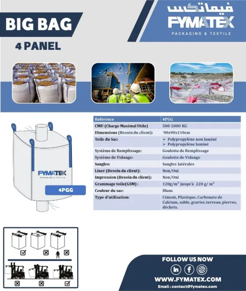 Production De Big Bag 4PANEL