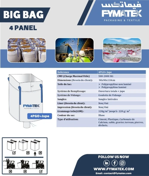 Production De Big Bag 4PANEL
