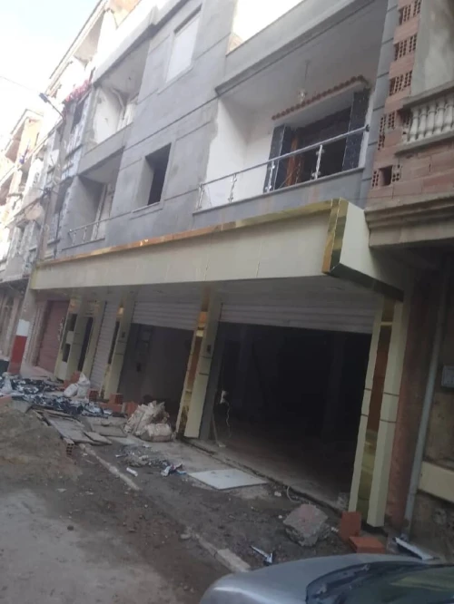 Habillage façades  allucoband et mur rideaux