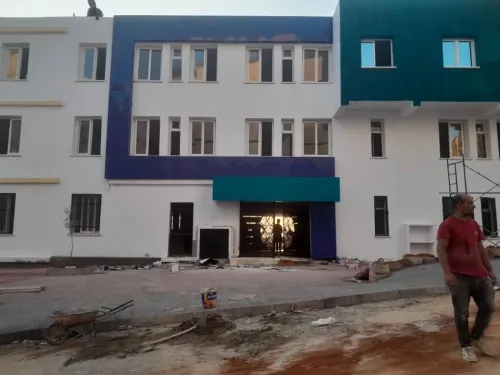 Habillage façades  allucoband et mur rideaux