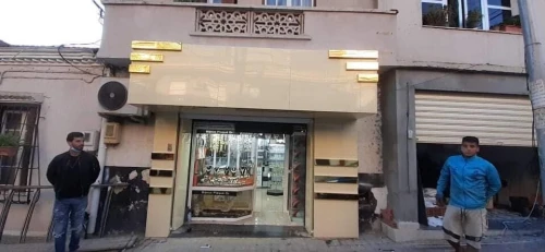 Habillage façades  allucoband et mur rideaux