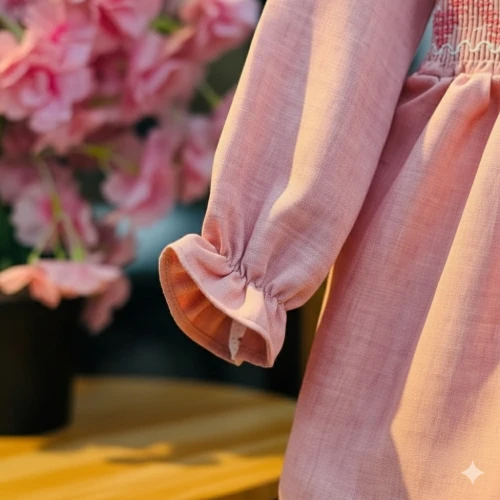 Robe rose