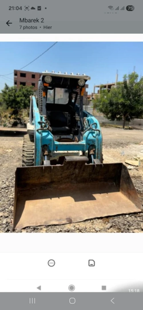 Toyota Bob cat mini pelle 2007
