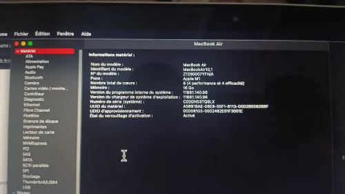 Macbook Air M1 - 16/1024 - 10/10