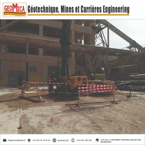 GEOTECHNIQUE, MINES ET CARRIERES ENGINEERING - ETUDE DE SOL - ALGÉRIE