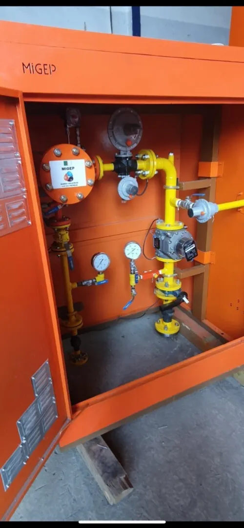 POSTE DE DETENTE GAZ TYPE CHAUFFERIE 