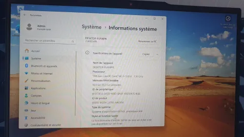 LAPTOP LENOVO THINKPAD E14 GEN 5 I5-1355U 16Go 512Go SSD