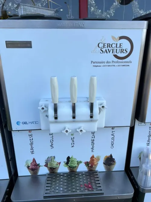 machine glace cercle saveurs