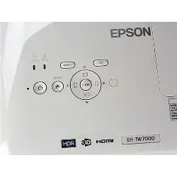 Vidéo Projecteur Epson EH-TW7000 - Tri-LCD 4K PRO-UHD - 3000 Lumens