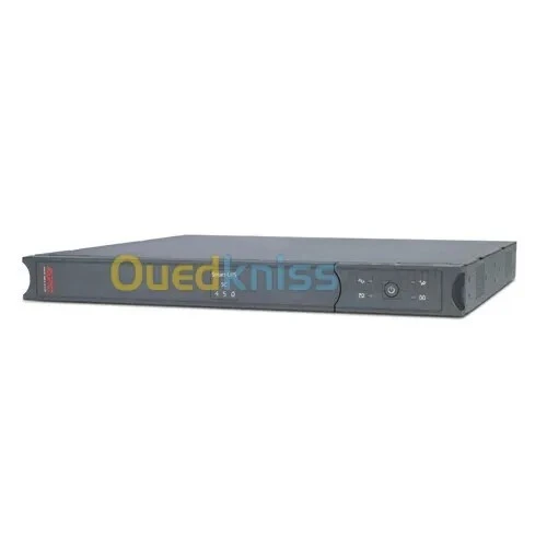 APC SMART-UPS 450VA - ONDULEUR RACKABLE - 280 WATTS - LINE INTERACTIVE - SC450RMI1U - RJ-45 -RACK 1U