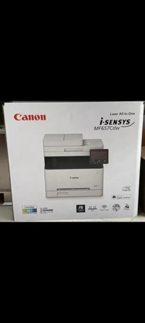CANON i-SENSYS MF657 Cdw -Imprimante multifonction laser couleur 4-en-1 A4 USB 2.0 -Wi-Fi Ethernet