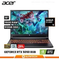 ACER NITRO V16 AI ANV16-42 AMD RYZEN 5 240 16GO 512GO SSD NVIDIA GEFORCE RTX5050 8GO GDDR7 NEUF