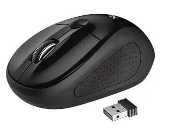Trust Primo Kit Télétravail 4-en-1 Clavier AZERTY, Souris sans Fil, Casque avec Micro, Tapis