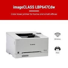 IMPRIMANTE LASER COULEUR CANON LBP647CDW WIFI USB ETHERNET-ADF -RECTO VERSO AUTOMATIQUE