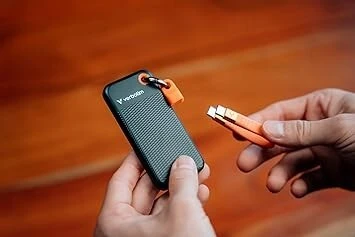 Verbatim Pocket SSD 1To SSD NVMe Externe, USB 3.2 G2, jusqu'à 1000 Mo/s de Lecture et d'écriture.