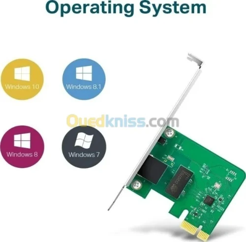 TP-LINK TG-3468 Carte réseau PCI Express Gigabit LAN (10/100/1000 Mbps)