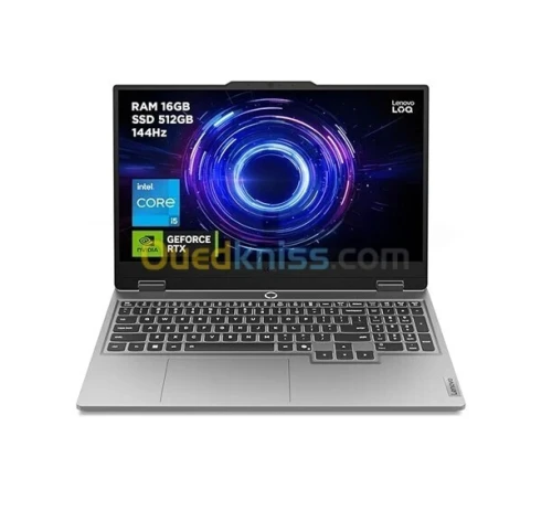 Lenovo LOQ 15IAX9E  i7-12650HX /16 Go /512 Go SSD /RTX 4050 6G /15.6" 144Hz/SOUS EMBALLAGE
