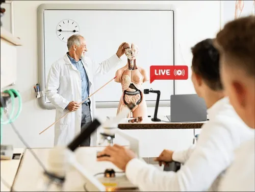 Webcam AVerVision M5 CAM Visualiseur d'apprentissage à distance USB-4k