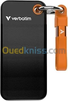 Verbatim Pocket SSD 1To SSD NVMe Externe, USB 3.2 G2, jusqu'à 1000 Mo/s de Lecture et d'écriture.