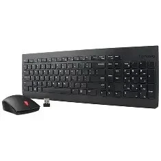 LENOVO 100 COMBO CLAVIER & SOURIS - SANS FIL - 2,4 GHz -1000 DPI - 10 m - USB - AZERTY - NOIR