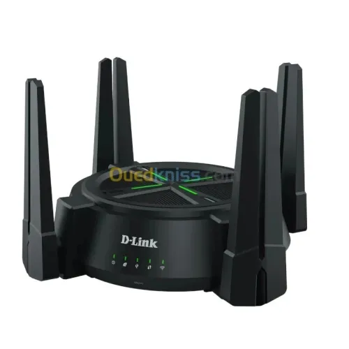 D-LINK ROUTEUR DIR-X6080Z - AX6000 MESH WIFI-6 - 6000 Mbps - 2.5 GIGABIT - OFDMA - MU-MIMO - BLACK