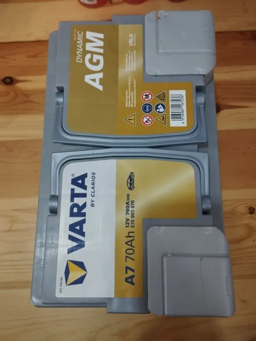 Batterie VARTA star/stop AGM