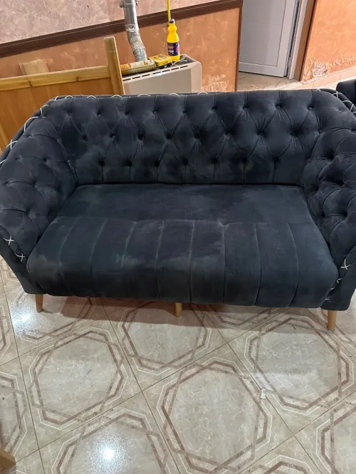 Ensemble de salon chic et confortable - comme neuf