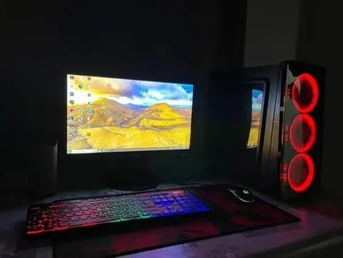 full gaming setup