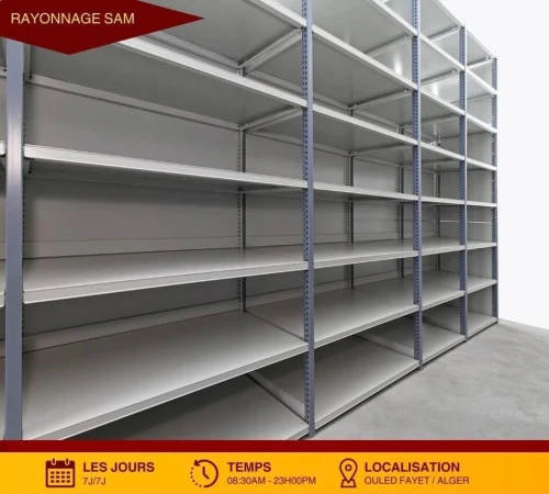 Rayonnage Superette / Rayonnage Magasin / Étagère Métallique / Rayonnage Pour Fourniture Scolaire