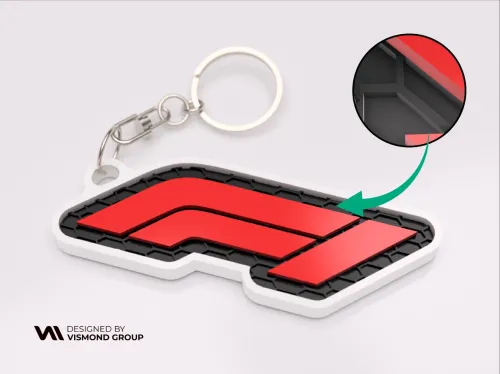 porte clé clés clef 3d personnalisé personnalisable gravure texte  logo nom  accessoire accessoire  gadget  objet organisateur  support prototypage