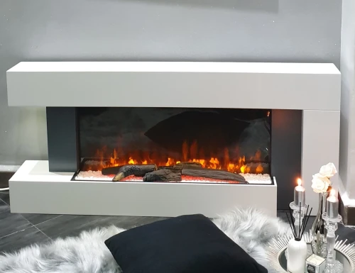 Cheminée électrique décorative 