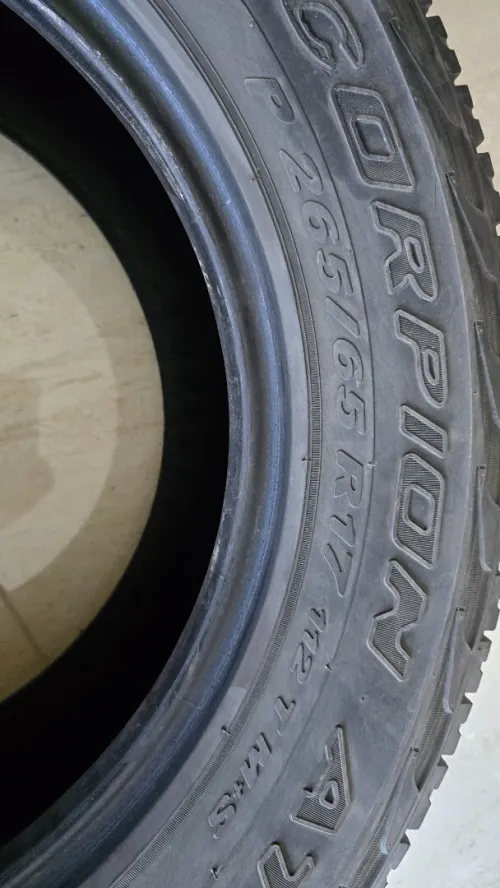 Jeu de pneu 265/65R17