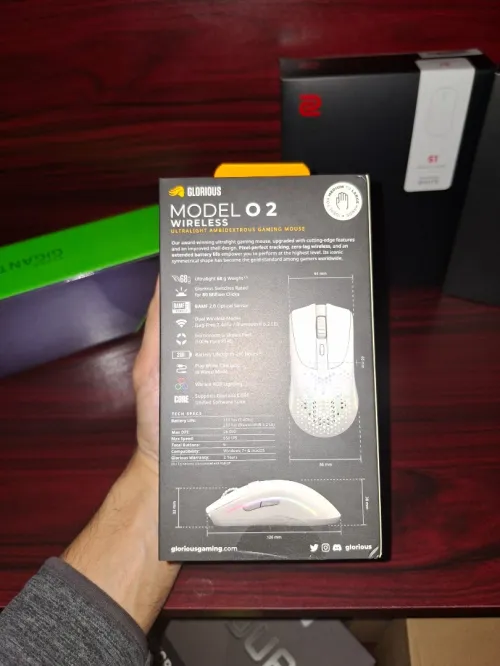 Zowie ZA12-C, Glorious Model O2 Wireless, Razer Gigantus v2