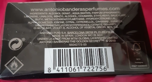 Parfum Antonio Banderas 