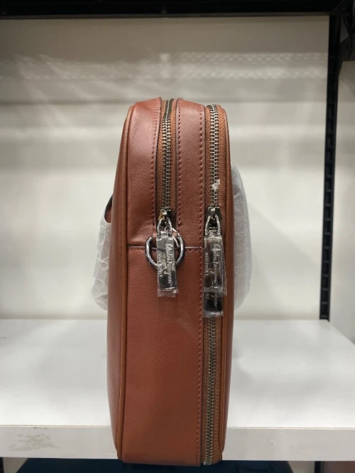 Cartable en cuir véritable