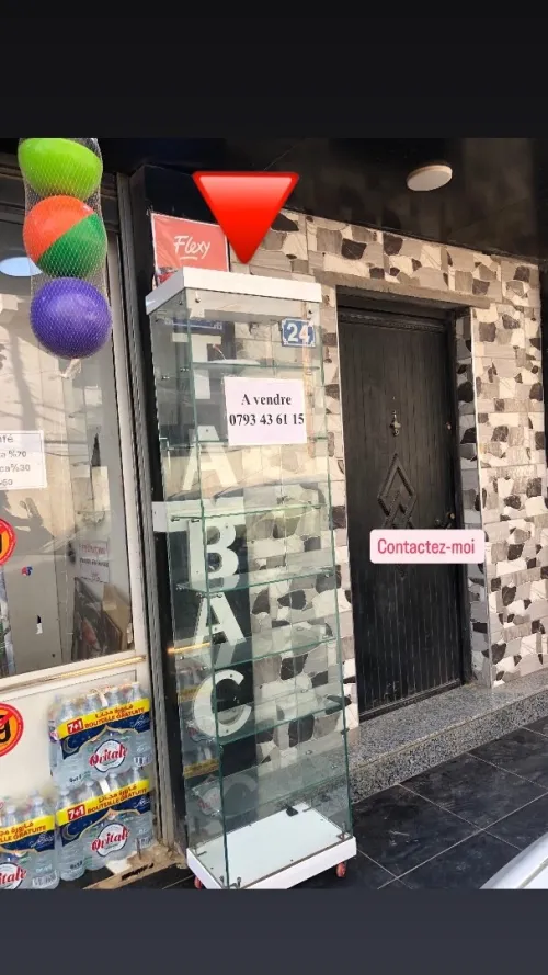 Vitrine de magasin