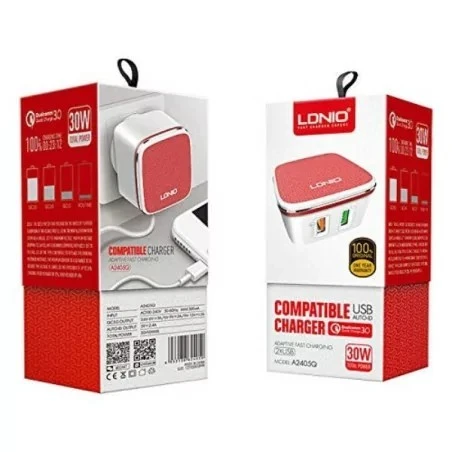 Chargeur smartphone type C 30w