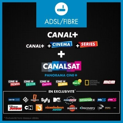 Abonnement IP TV 3MOIS / 6MOIS / 12MOIS