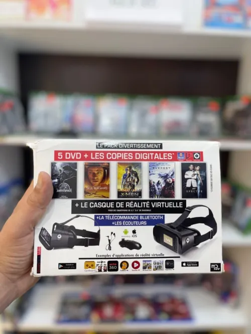 Casque VR android iOS avec film 3D