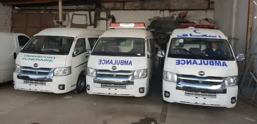Aménagement ambulances