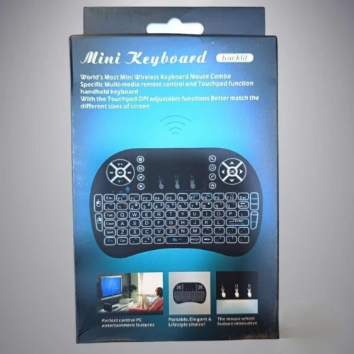Mini Combo sans fil rechargeable (Clavier & Souris) multifonction RGB