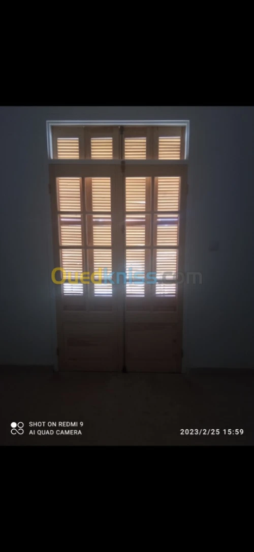 Porte de balcon complet 