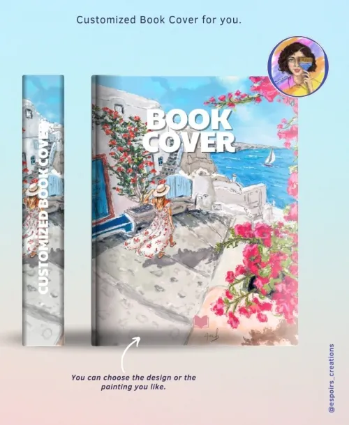 Services de Design de Couvertures Artiste Digitale & Illustratrice