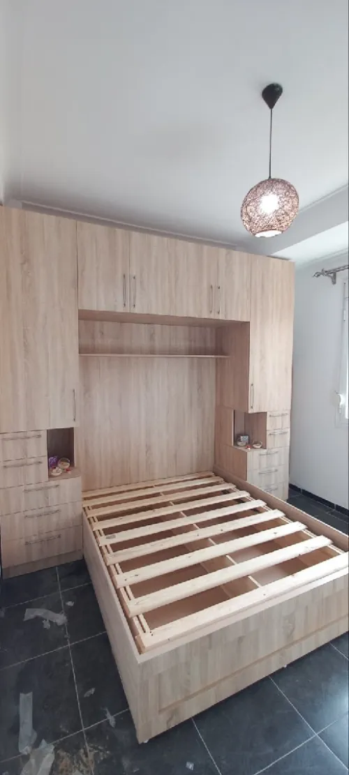 chambre a coucher luxe en MDF et high gloss